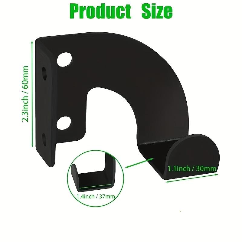 3 Pack Heavy Duty Metal Chainsaw Wall Mount with Tool-Free Installation Locking Mechanism Garage Storage Rack Vertical Organizer