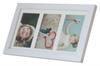 Frame For 3 Photos 10X15 Gallery 18X35Cm Retro White Mdf/Plexiglass
