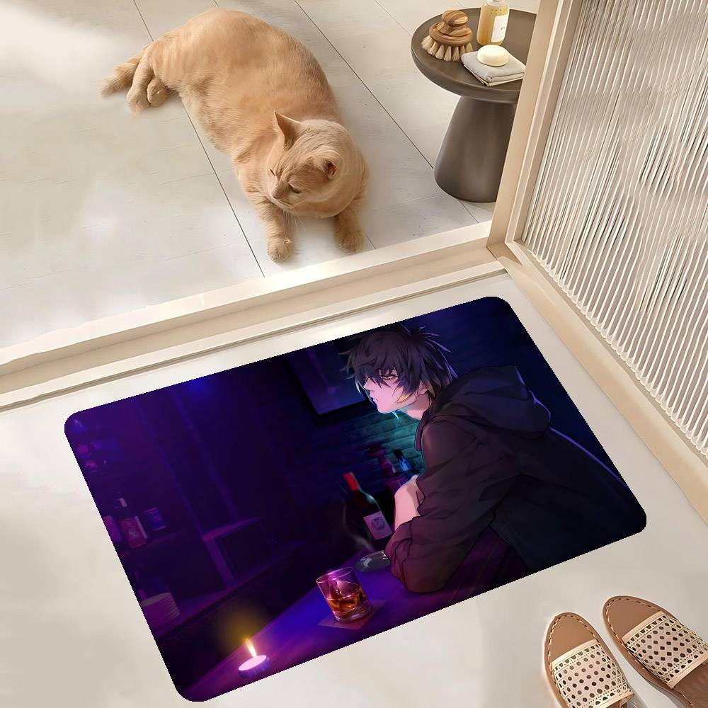 Game S-Slow Damage Floor Mat INS Style Soft Bedroom Floor House Laundry Room Mat Anti-skid Household Carpets