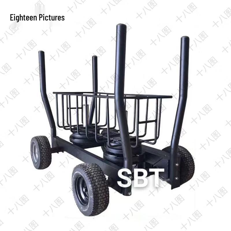 Heavy-Duty Wheeled Fitness Sled