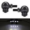 Fog Light Signal Motorcycle LED Lights Skull Shape Lights Wide Compatibility