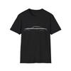 Vintage 1966 Chevelle Muscle Car Umriss T-Shirt Klassisches Amerikanisches Retro Tee