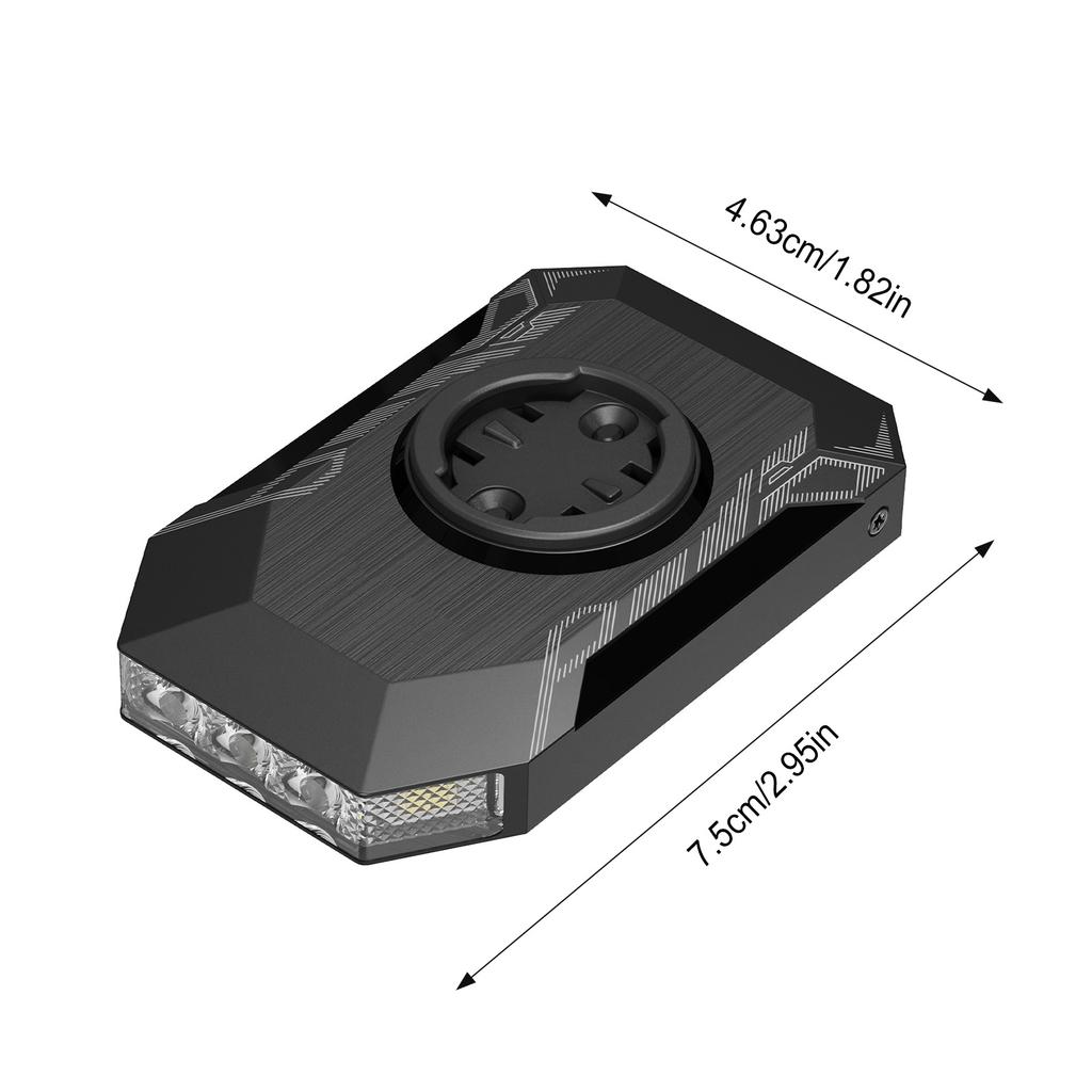 Daytime Running Light For Road And Mountain Bikes High-Brightness Led Safety Warning Light With USB C Charging