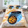 Basketball Duvet Cover King/Queen Size,sports Game Collections Bedding Set for Kids Teens Boys,athlete Bedroom Decor Quilt Cover