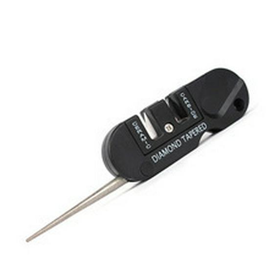 4-in-1 Portable Tungsten Steel Knife Sharpener with Sharpening Rod