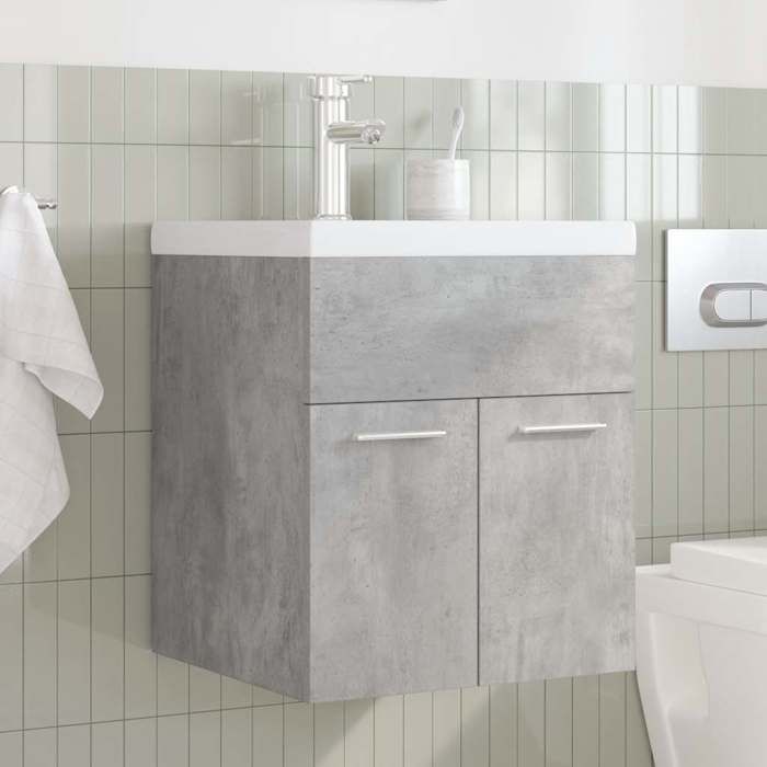 VidaXL Bathroom Vanity Unit with Integrated Basin and Faucet 3324888