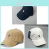Unisex Baseballová čepice Polo Ralph Lauren s výšivkou a prodyšnou bavlnou pro ochranu před sluncem