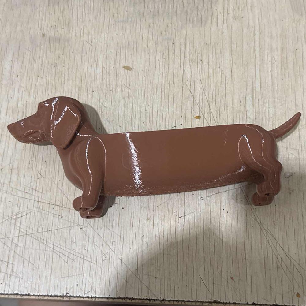 Schlüssel Schale 3D Gedruckt Dackel Aufbewahrungs Tablett Kunststoff Tier Schmuck Auffangschale Lustige Auffangschale für Eingangsbereich Wohnzimmer