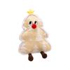 Cute Christmas Tree Plush Doll Pillow, A Decorative Cushion For Holiday Ambiance
