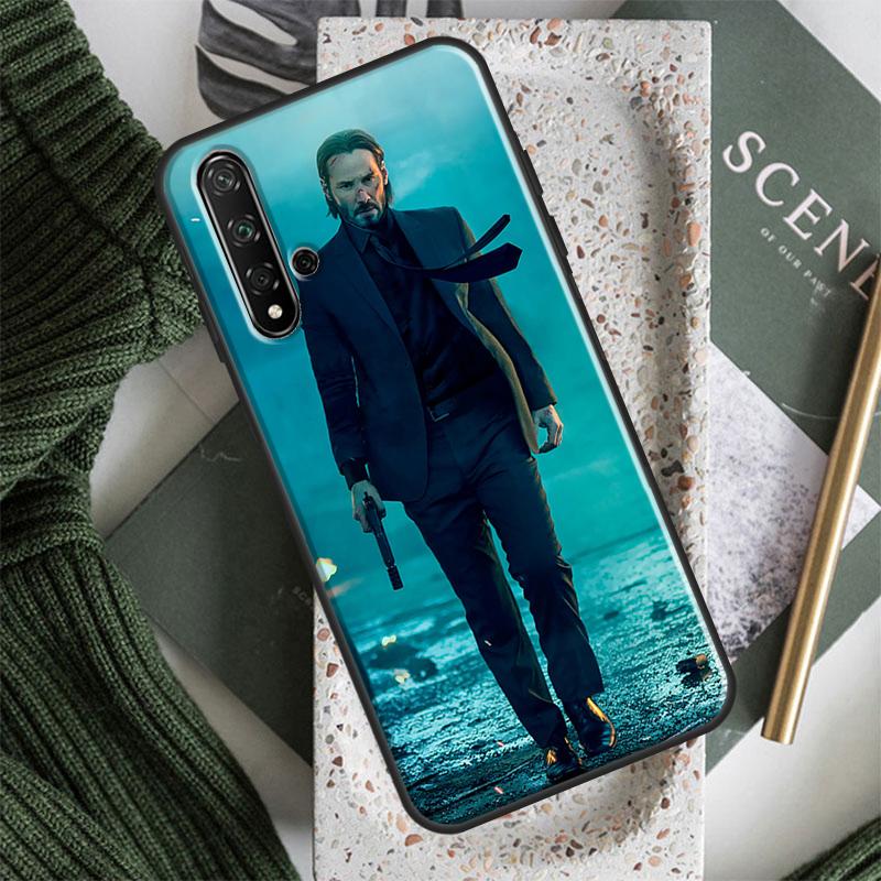 John Wick Keanu Reeves For Huawei Nova 12s 7i 8i 11i 12i 9 10 SE Y91 Y90 Y60 Y70 Y72 Y61 P30 P40 Lite P60 Pro Case