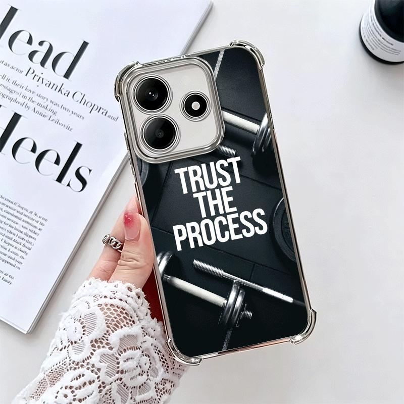 

Спортивный режим Фитнес Бодибилдинг Покрытие Чехол для телефона Для Xiaomi Redmi Note 14 15 Pro Plus 13 12 11 11S 11T 10 9S 9 5G Защита от падения Aira Redmi Note 12 5G