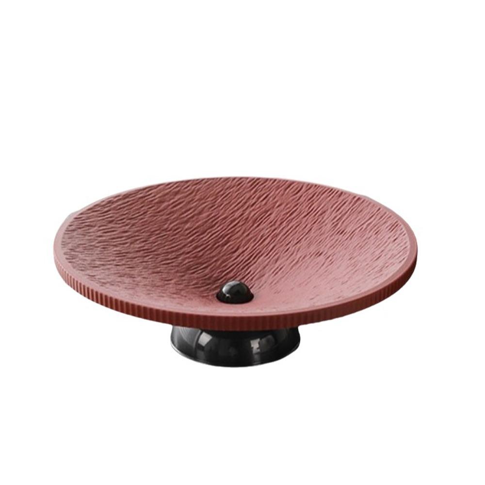 Abtropfende Trockenfruchtschale Kunststoff-Süßigkeitenteller Multifunktionales Snack-Serviertablett für die Küche