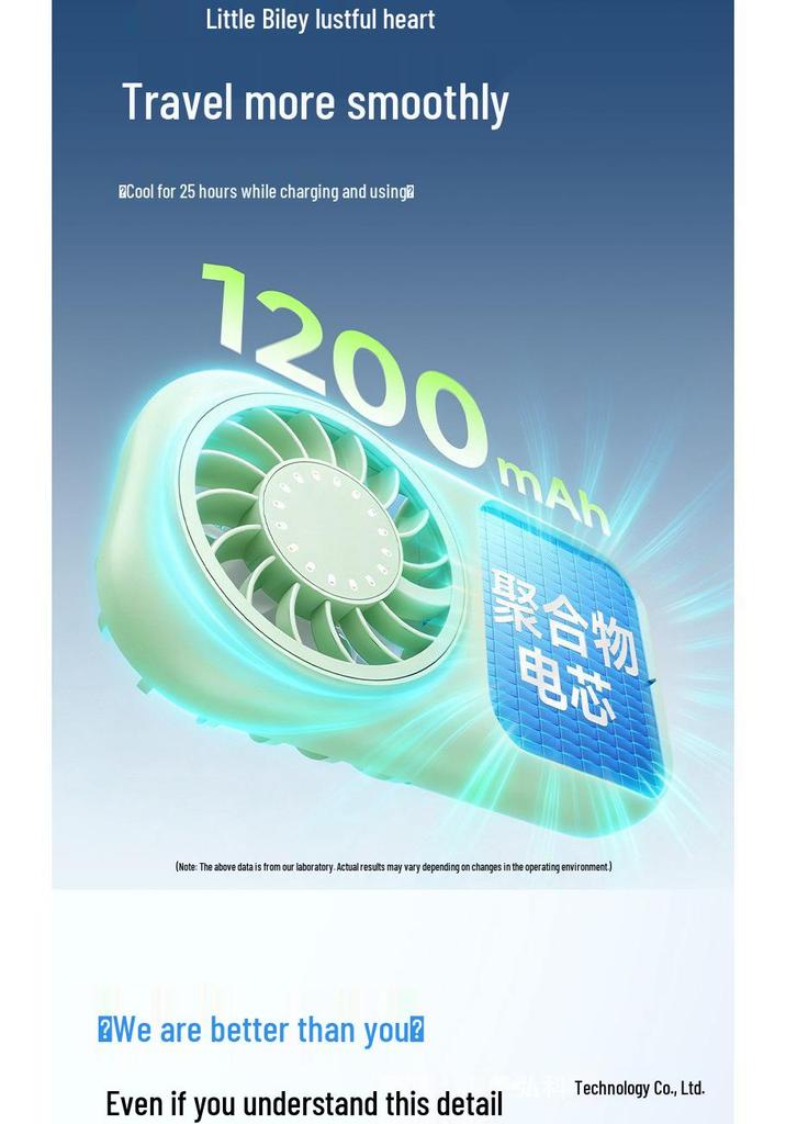 2026 Popular Portable Mini Fan: Cute, Compact, and Convenient for Students
