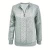 Women's Autumn and Winter Cotton Zipper Casual Hoodie