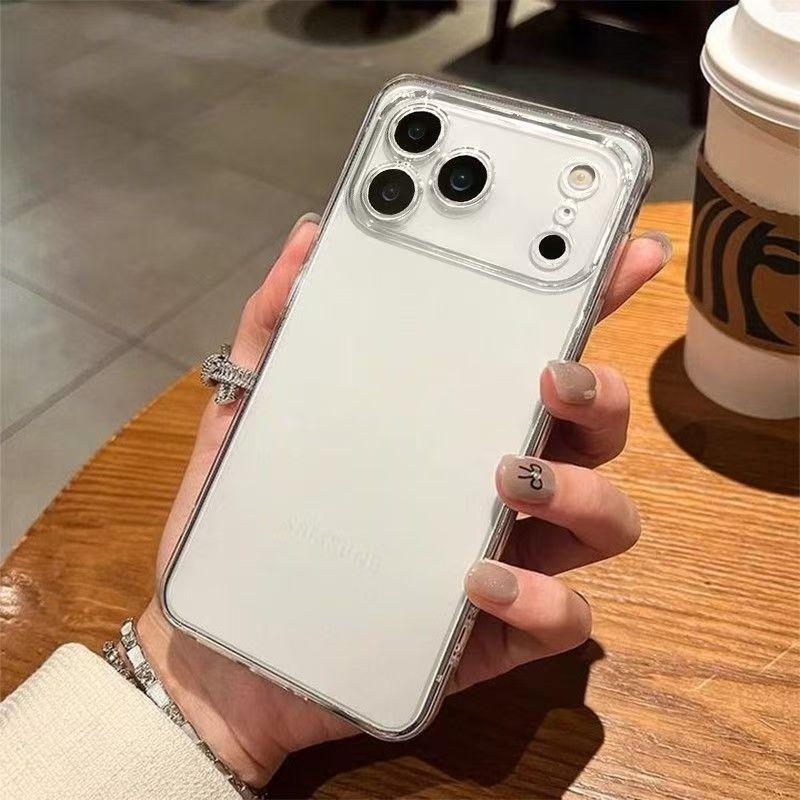 Clear Phone Case For iPhone 17 Pro Max Case Silicone Soft Cover For iPhone 11 12 13 14 15 16 Plus 17 Pro Max Air 16E Back Cover