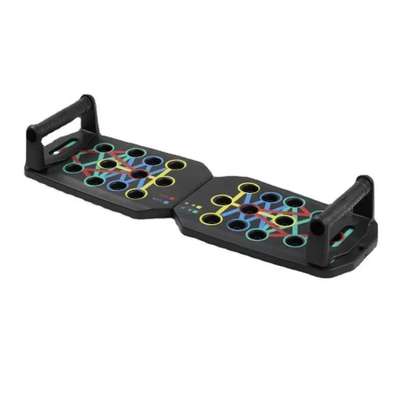 Push-up Board Set Tragbare Multifunktionale Push-up Stange Faltbares Fitnessgerät Für Brust Bauch Arme/Rücken Training