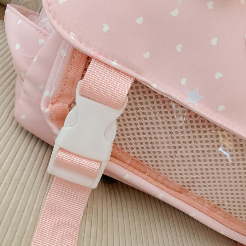 Torba listonoszka o dużej pojemności w stylu college'owym, lekka, wielofunkcyjna torba crossbody dla kobiet