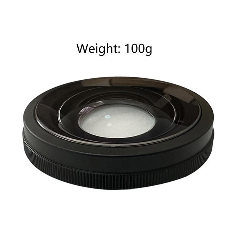 Portable High Definition Wide Angle Camera Lens 185Degree FOV Durability Opticals Glass Construction Filming Gear