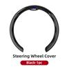 Car accessories interior Carbon Fiber Steering Wheel Cover For Lada Priora Sedan Sport Kalina Granta Vesta Niva Vaz Samara NN34