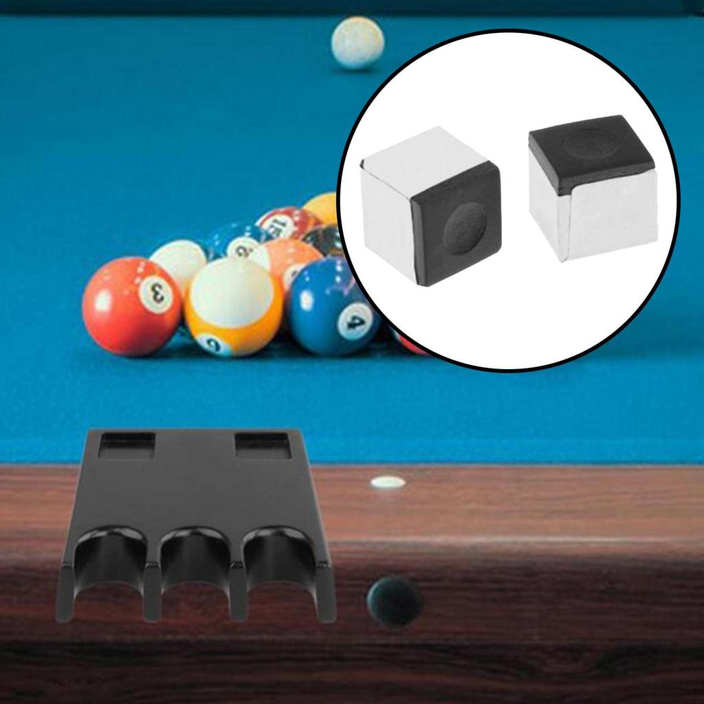 Porte-Queues De Billard – Support 5 Fentes, En PP Antidérapant – 19,5x11x3,4 Cm – Pour Salle De Billard