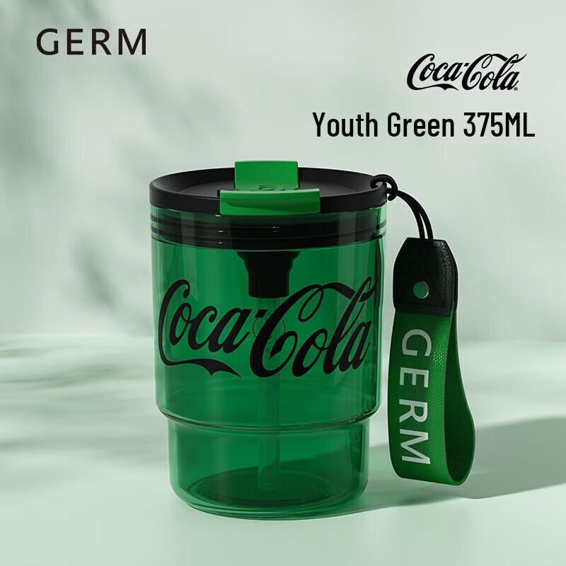 Gemico Coca-Cola Tritan Straw Water Bottle