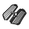 1Pair Car Front Bumper Fog Lights Grille Cover Fit for Golf MK3 Rabbit 1994 1995 1996 1H6853665A 1H6853666 (black)