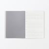 MUJI Starting on December White 84854194 Monthly/Weekly Planner, Monday, 2025, B5, Gray,