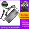 12.6V 10A Car Wash Gun Charger - High Power Electric Fan Tool with Lithium Battery Adapter (EU/UK)