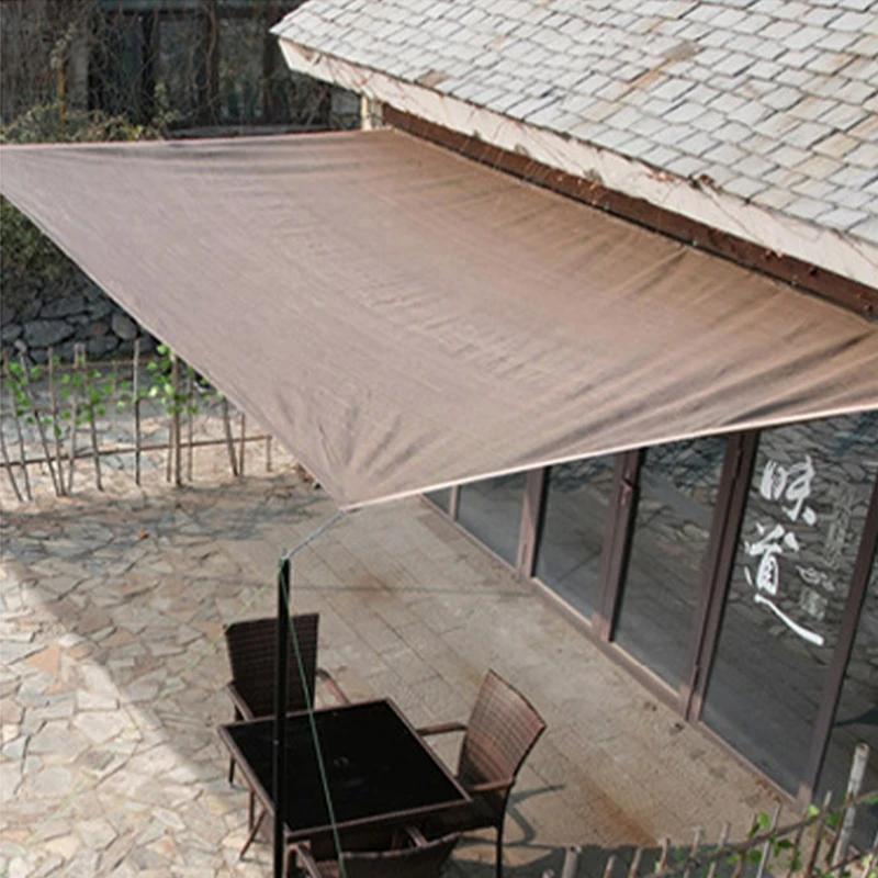 UV Protection Sunshade Net Outdoor Thickened Shade Mesh Fence Cover Plant Sun Cover Sail Garden Balcony Car Nets Awning Tents