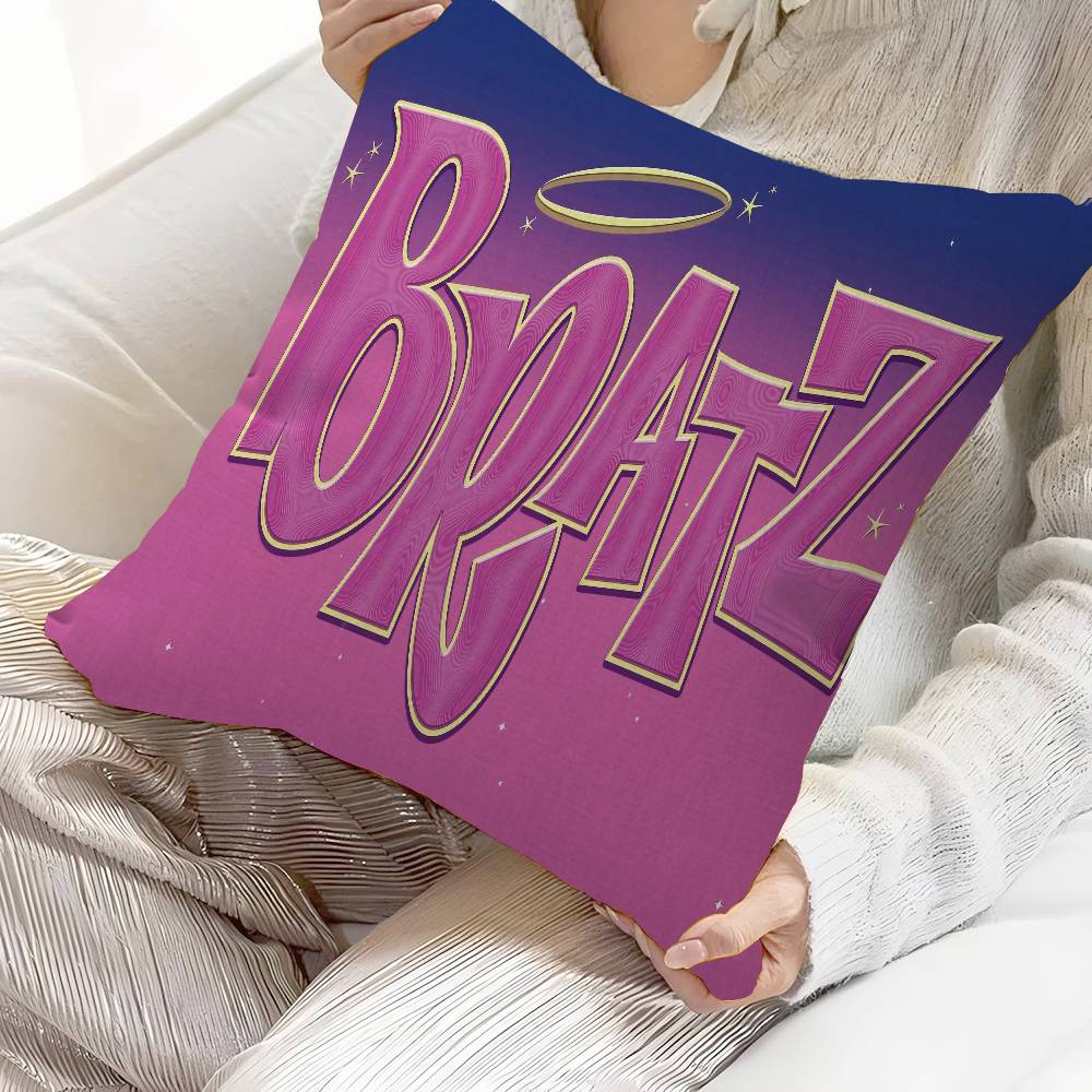 Anime B-Bratz Pillow Cushion Cover Pillowcase Living Room Sofa Home Decor