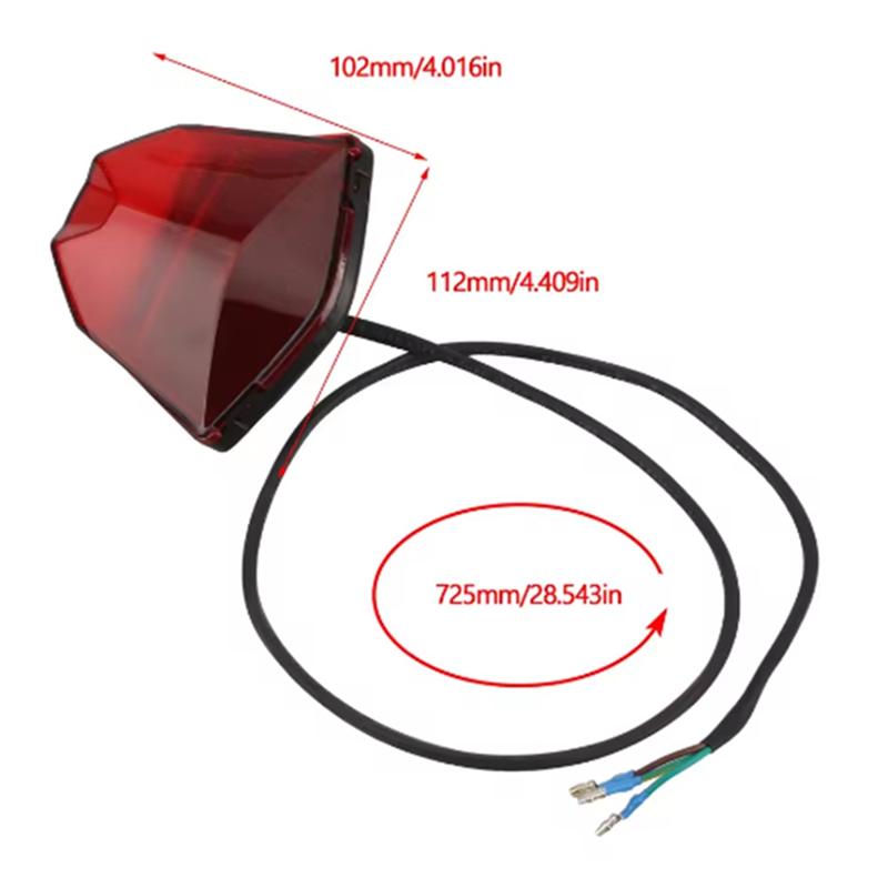For EXC XCF XCW 150 250 350 450 - Motocross Accessories Motorcycle Tail Brake Signal Light