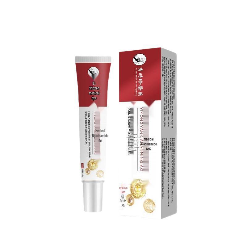 

Гель з ніацинамідом від Лі Шичжень 20 г - Освітлює тьмяну шкіру, Швидка доставка