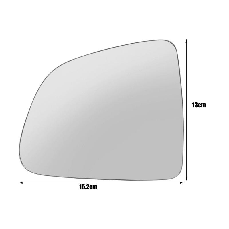 For 19-23 Tesla Model Y lenses, reverse lenses, rearview lenses, reflective mirrors, heated glass