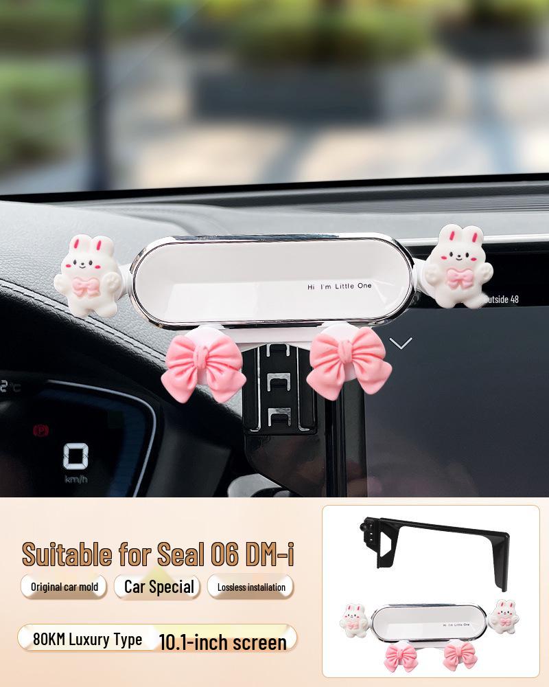 Compatible with BYD Seal 06dmi Mobile Phone Car Navigation Mount Display Screen Center Console Interior Decor.