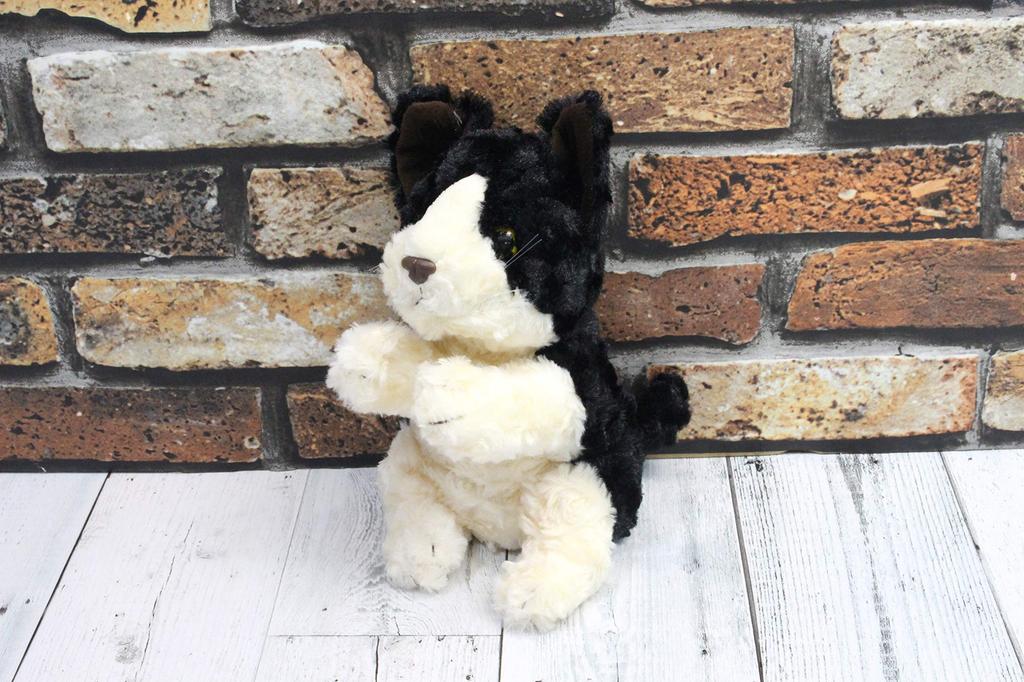 Take-Off Hand Puppet Cat White & Black