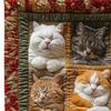Throw Blanket Cat Lover's Plush Fleece Throw Blanket for Sofa Naps Office Breaks  Christmas DecorCozy Cat Lover's Plush Fleec
