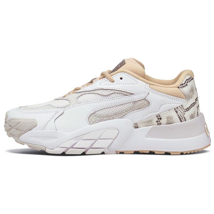 

Puma Hedra Сетчатая ткань змеиный принт Синтетическая кожа Амортизирующие Нескользящие Износостойкие Кроссовки для марафона с низким верхом Женские кроссовки 380647-02 37.5