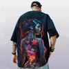 Men's T-Shirt Summer Fashion Anime Character Tee 3D Sexy Beauty Print Street Trend Top Loose Oversized Short Sleeve T Shirt