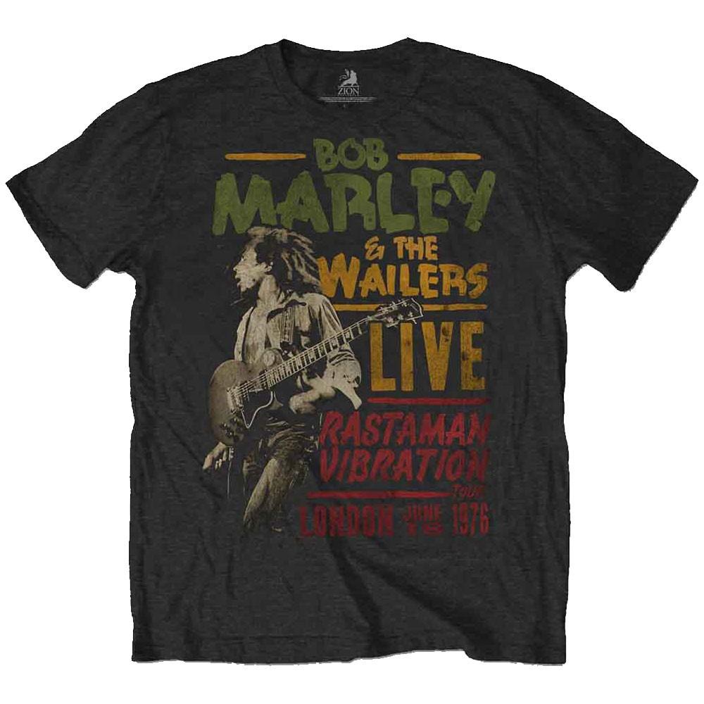 Bob Marley Rastaman Vibration Tour 1976 T Shirt XXXXL