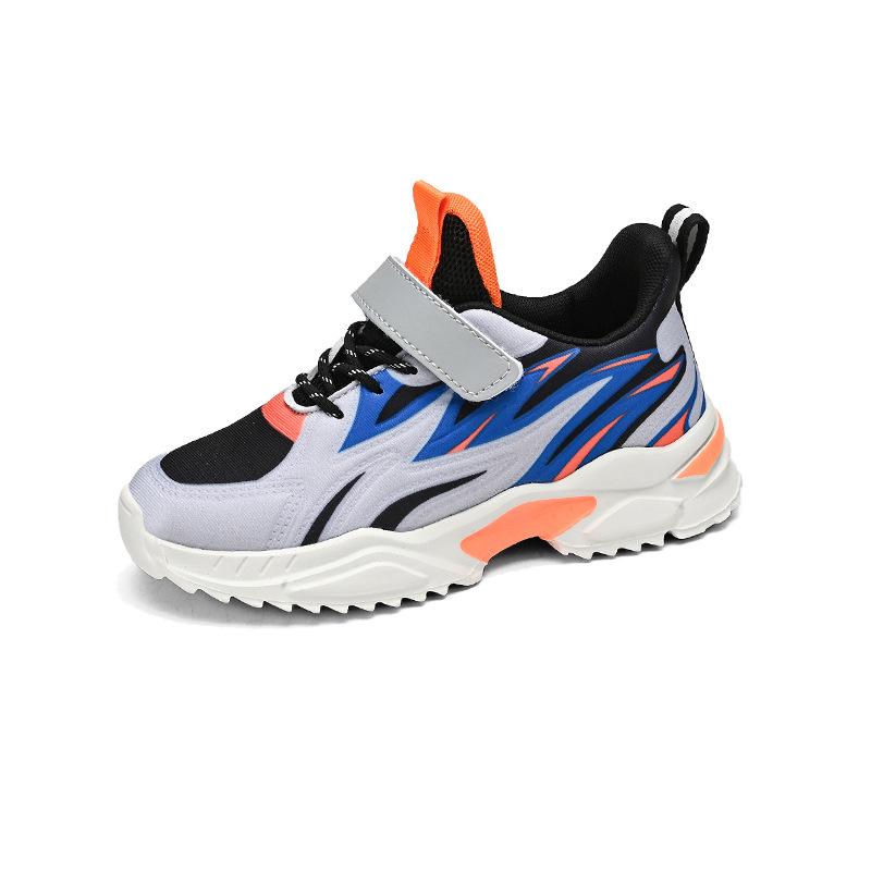 Boys' 2025 Autumn/Winter Breathable Mesh Running Shoes - Non-slip, Wear-resistant Sports Shoes for Kids