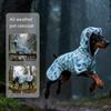 Dog Waterproof Raincoat Ponchos Coat 6 Size to Choose Adjustable Pet Rain Coat Rainwear Walks and Outings