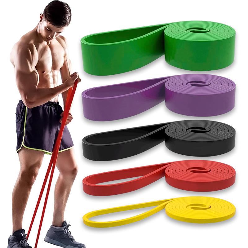 Eco-friendly TPE High-Elasticity Durable Resistance Band for Fitness, Strength Training, and Rehabilitation.