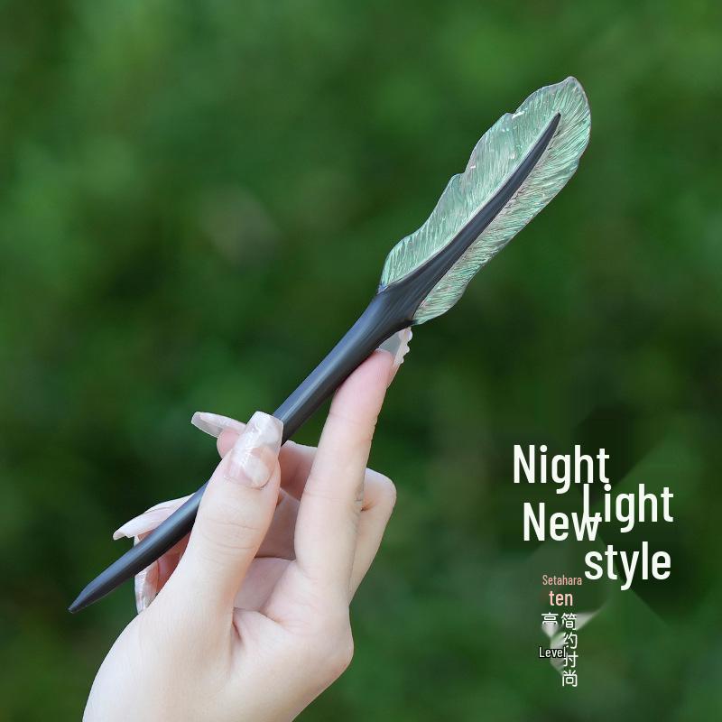 

Высококачественная заколка для волос из персикового дерева ручной работы для женщин - Аксессуар для прически в древнем стиле