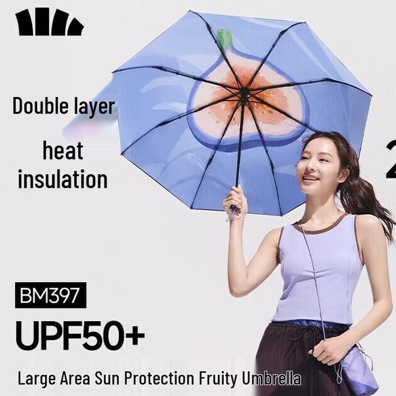 Beneunder Triple Fold UV Protection Umbrella