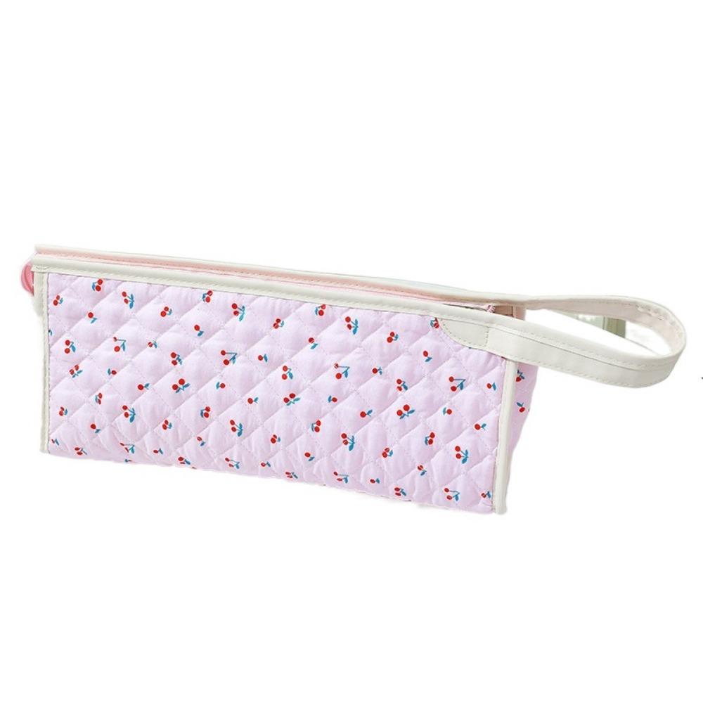 Large Capacity Hair Dryer Storage Bag With Handle Space Saving Cosmetics Storage Bag Dustproof Soft Stationery Organizer