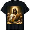Jesus Holding Mass Last Supper Eucharist T-Shirt
