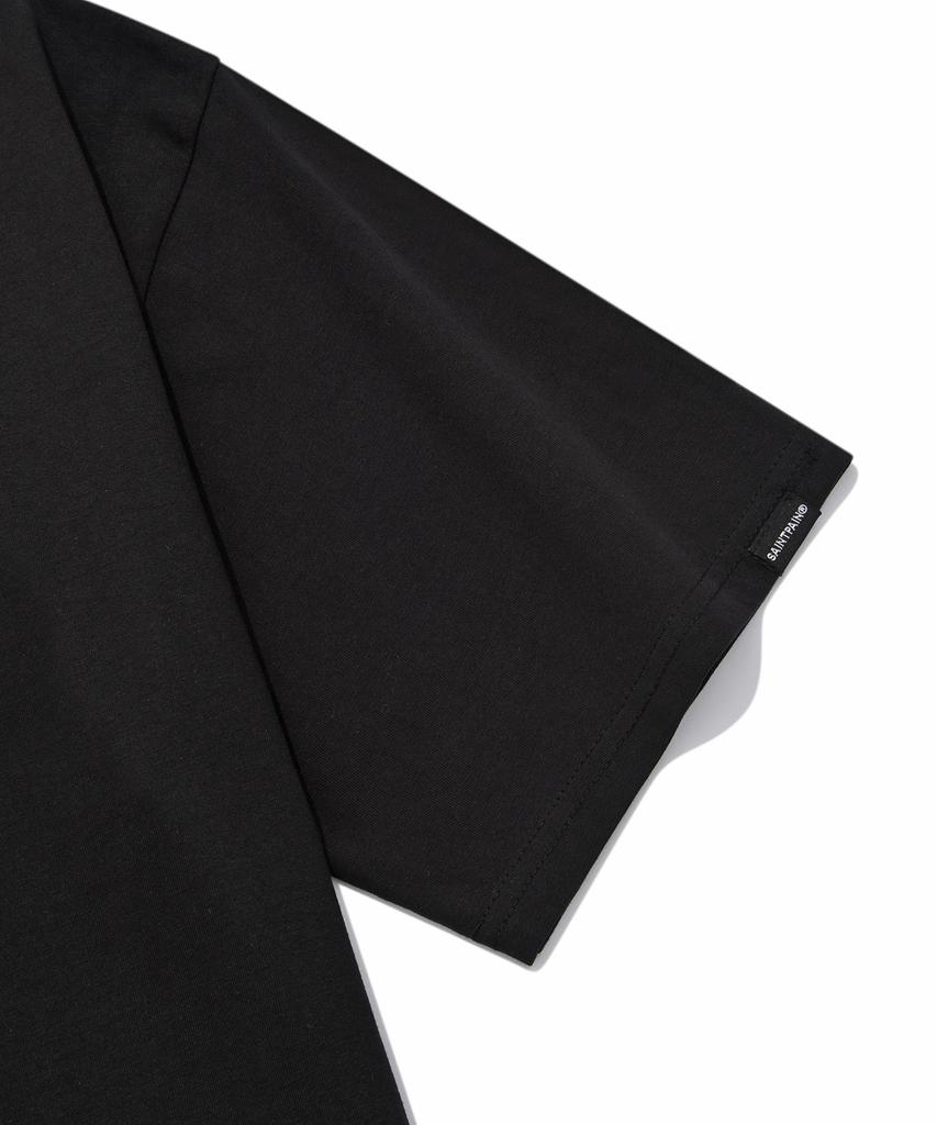 SAINTPAIN Sp God Bless Color Logo T-Shirt - Black