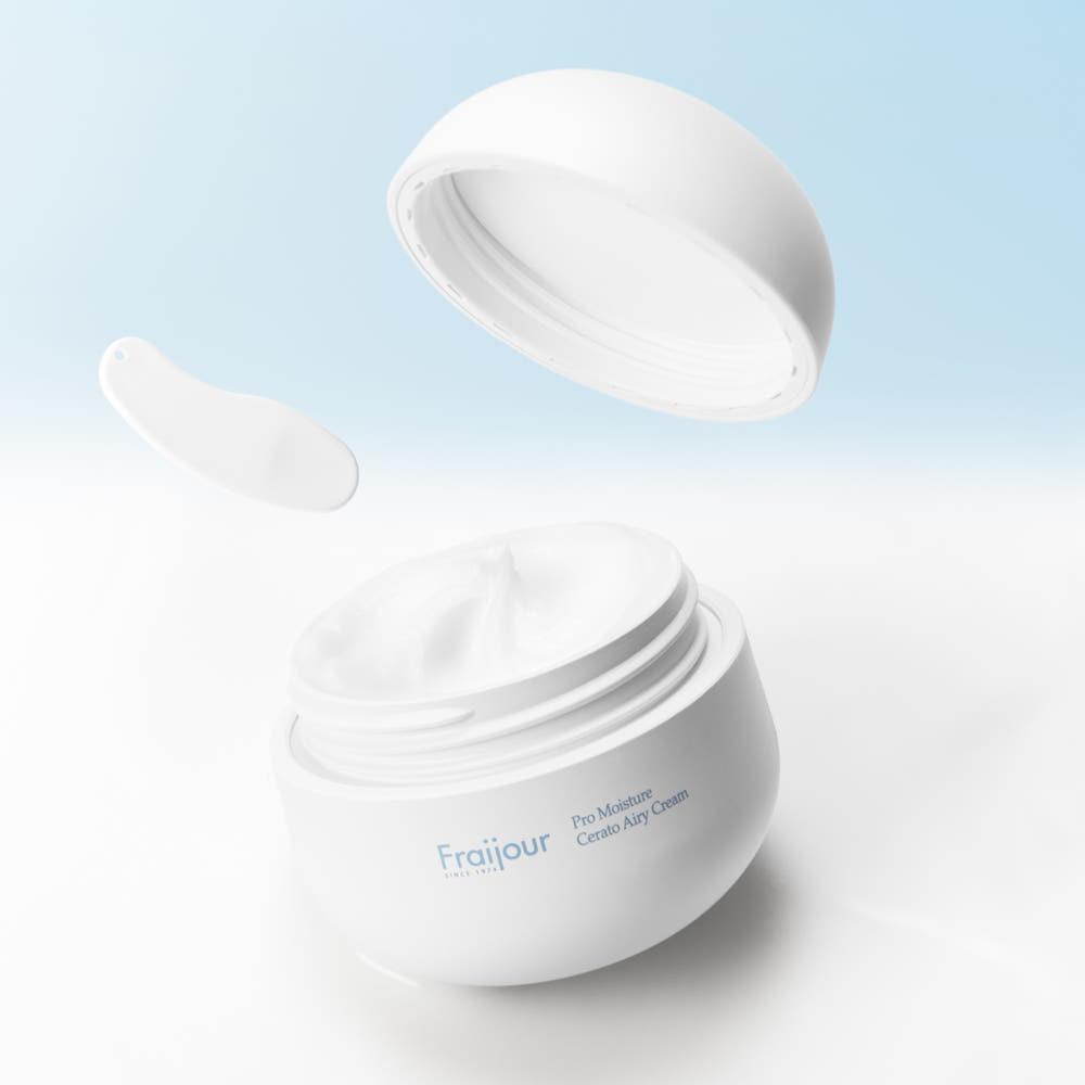 Fraijour Pro Moisture Cerato Airy Cream Deep Hydration Barrier Support 50ml Facial Moisturizer Lightweight Cream