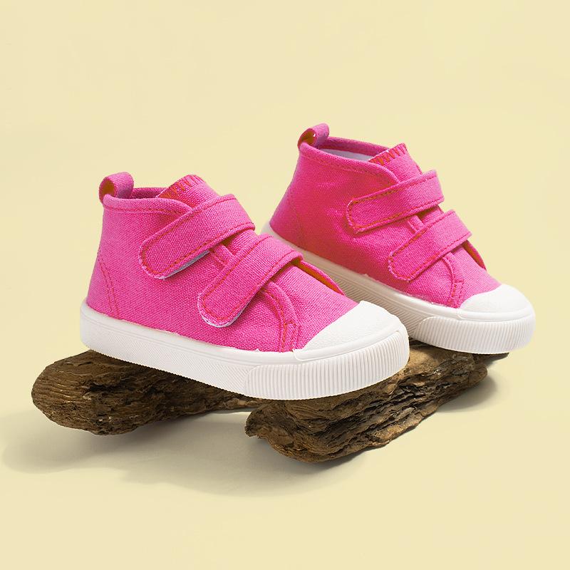 Boys Canvas Shoes, Casual Soft-soled Girls Shoes 20 розы красного