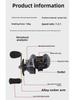Black Seawater Anti-Explosion Full Metal Luya Fishing Reel